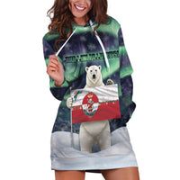 Greenland Christmas Hoodie Dress Juullimi Pilluaritsi - Wonder Print Shop