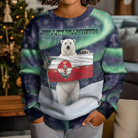 Greenland Christmas Kid Ugly Christmas Sweater Juullimi Pilluaritsi - Wonder Print Shop