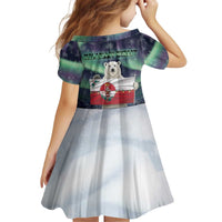 Greenland Christmas Kid Short Sleeve Dress Juullimi Pilluaritsi - Wonder Print Shop