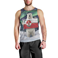 Greenland Christmas Men Tank Top Juullimi Pilluaritsi - Wonder Print Shop