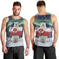 Greenland Christmas Men Tank Top Juullimi Pilluaritsi - Wonder Print Shop