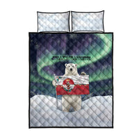 Greenland Christmas Quilt Bed Set Juullimi Pilluaritsi - Wonder Print Shop