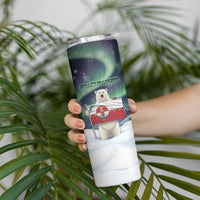 Greenland Christmas Skinny Tumbler Juullimi Pilluaritsi - Wonder Print Shop
