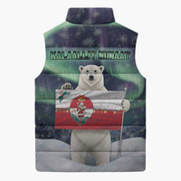 Greenland Christmas Sleeveless Puffer Jacket Juullimi Pilluaritsi - Wonder Print Shop