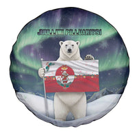 Greenland Christmas Spare Tire Cover Juullimi Pilluaritsi - Wonder Print Shop