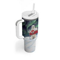 Greenland Christmas Tumbler With Handle Juullimi Pilluaritsi - Wonder Print Shop