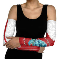 Western Yoke Arm Sleeves Turtle Going Home For Christmas - Wonder Print Shop