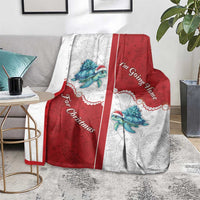 Western Yoke Blanket Turtle Going Home For Christmas - Wonder Print Shop