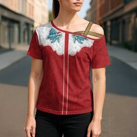 Western Yoke Cross Shoulder Shirt Turtle Going Home For Christmas - Wonder Print Shop