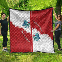 Western Yoke Quilt Turtle Going Home For Christmas - Wonder Print Shop