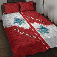Western Yoke Quilt Bed Set Turtle Going Home For Christmas - Wonder Print Shop