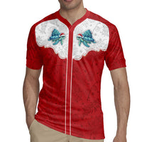 Western Yoke Rugby Jersey Turtle Going Home For Christmas - Wonder Print Shop