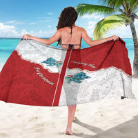 Western Yoke Sarong Turtle Going Home For Christmas - Wonder Print Shop