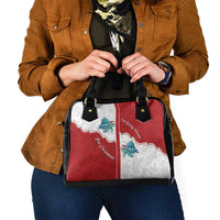 Western Yoke Shoulder Handbag Turtle Going Home For Christmas - Wonder Print Shop