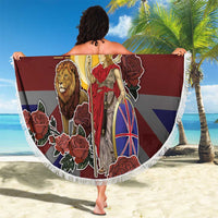 British Empire Beach Blanket Rule Britannia - Wonder Print Shop
