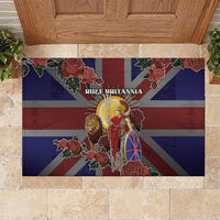 British Empire Rubber Doormat Rule Britannia - Wonder Print Shop