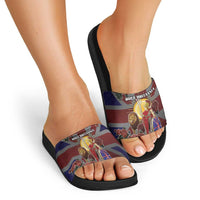 British Empire Slide Sandals Rule Britannia - Wonder Print Shop
