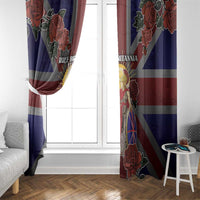 British Empire Window Curtain Rule Britannia - Wonder Print Shop