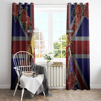 British Empire Window Curtain Rule Britannia - Wonder Print Shop
