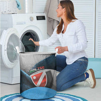 Italy Molise Laundry Basket Coat Of Arms With Dynamic Dot Patterns
