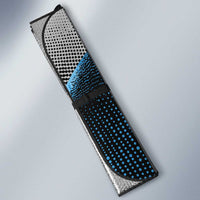 Italy Molise Auto Sun Shade Coat Of Arms With Dynamic Dot Patterns