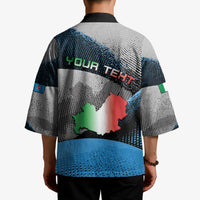 Personalized Italy Molise Kimono Coat Of Arms With Dynamic Dot Patterns