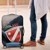 Italy Molise Luggage Cover Coat Of Arms With Dynamic Dot Patterns