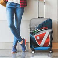 Italy Molise Luggage Cover Coat Of Arms With Dynamic Dot Patterns