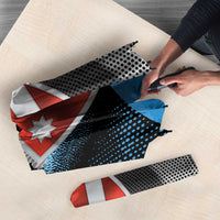 Italy Molise Umbrella Coat Of Arms With Dynamic Dot Patterns