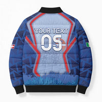 Custom Italy Piedmont Bomber Puffer Jacket Capital Turin Urban Sketch