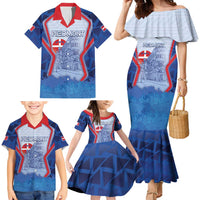 Custom Italy Piedmont Family Matching Mermaid Dress and Hawaiian Shirt Capital Turin Urban Sketch
