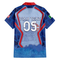 Custom Italy Piedmont Family Matching Off Shoulder Short Dress and Hawaiian Shirt Capital Turin Urban Sketch