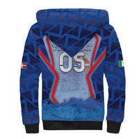 Custom Italy Piedmont Sherpa Hoodie Capital Turin Urban Sketch