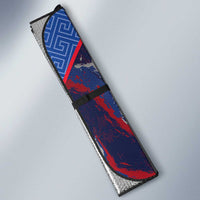 Italy Trentino-South Tyrol Auto Sun Shade Coat Of Arms Eagle And Roman Patterns