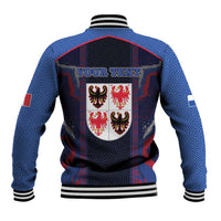 Personalized Italy Trentino-South Tyrol Baseball Jacket Coat Of Arms Eagle And Roman Patterns
