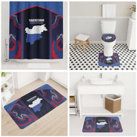 Italy Trentino-South Tyrol Bathroom Set Coat Of Arms Eagle And Roman Patterns