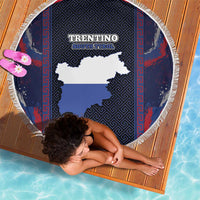 Italy Trentino-South Tyrol Beach Blanket Coat Of Arms Eagle And Roman Patterns