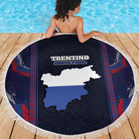 Italy Trentino-South Tyrol Beach Blanket Coat Of Arms Eagle And Roman Patterns
