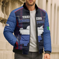 Personalized Italy Trentino-South Tyrol Bomber Puffer Jacket Coat Of Arms Eagle And Roman Patterns