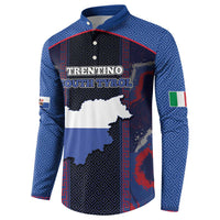 Personalized Italy Trentino-South Tyrol Button Sweatshirt Coat Of Arms Eagle And Roman Patterns