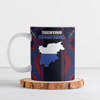 Personalized Italy Trentino-South Tyrol Ceramic Mug Coat Of Arms Eagle And Roman Patterns