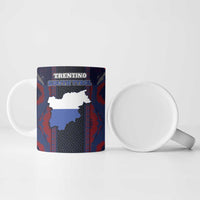 Personalized Italy Trentino-South Tyrol Ceramic Mug Coat Of Arms Eagle And Roman Patterns