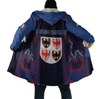 Personalized Italy Trentino-South Tyrol Cloak Coat Of Arms Eagle And Roman Patterns