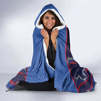 Italy Trentino-South Tyrol Hooded Blanket Coat Of Arms Eagle And Roman Patterns
