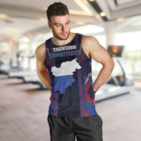 Personalized Italy Trentino-South Tyrol Men Tank Top Coat Of Arms Eagle And Roman Patterns