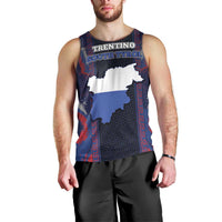 Personalized Italy Trentino-South Tyrol Men Tank Top Coat Of Arms Eagle And Roman Patterns