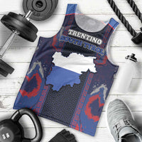 Personalized Italy Trentino-South Tyrol Men Tank Top Coat Of Arms Eagle And Roman Patterns