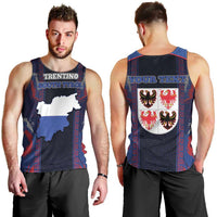 Personalized Italy Trentino-South Tyrol Men Tank Top Coat Of Arms Eagle And Roman Patterns