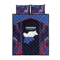 Italy Trentino-South Tyrol Quilt Bed Set Coat Of Arms Eagle And Roman Patterns