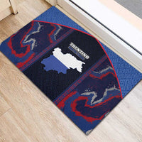Italy Trentino-South Tyrol Rubber Doormat Coat Of Arms Eagle And Roman Patterns